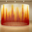 Teresita Fernández, Fire, 2005; silk yarn, steel armature, and epoxy; 96 x 144 in. (243.84 x 365.76 cm); Collection SFMOMA, Accessions Committee Fund purchase; © Teresita Fernández. Beyond Belief: 100 Years of the Spiritual in Modern Art. On view June 28–October 27, 2013. Contemporary Jewish Museum, San Francisco.