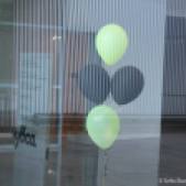 Third Thursday balloons at YBCA